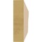 Ekena Millwork 2in. W x 8in. H x 24in. L Carmel Woodgrain TimberThane Rafter Tail, Primed Tan RFTUR02X08X24CARRCPR - alternate 2